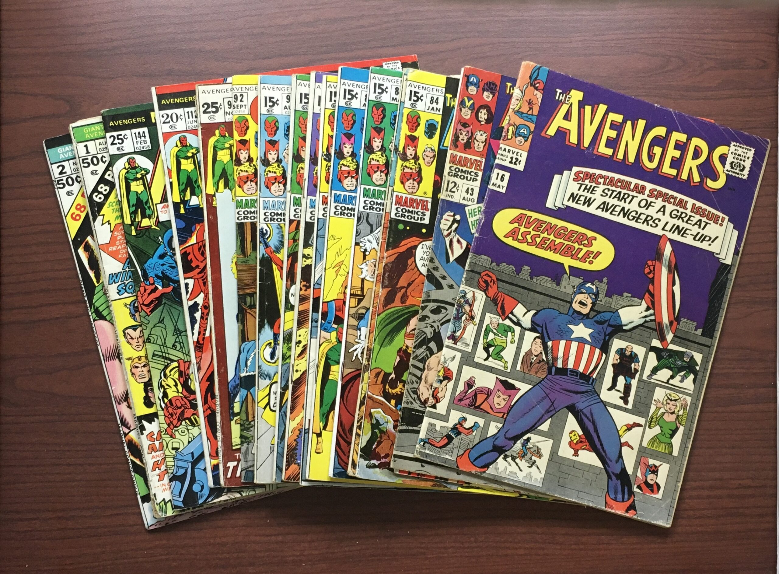 The Daily Grade: Silver/Bronze Age Avengers comics